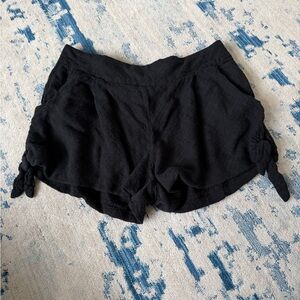 Free People Bella Embroidered Side Tie Shorts Size Small